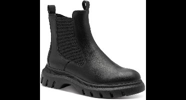 Marco Tozzi Dames Chelseaboot 2-25432-45 001 F-breedte Maat: 39 EU