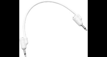 Tiptop Audio Stackcable White 20cm 5 pcs. - Patchkabel