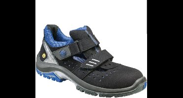 Bata werkschoenen - Quantum - S1P laag - zwart/blauw - maat 43 W