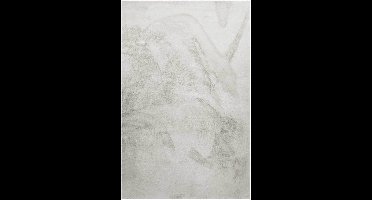 Wecon home Basics - Anna - Hoogpolig vloerkleed - 130x190 cm - lichtgrijs - Superzacht - Fluffy