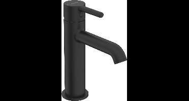 Hansa Vantis - Wastafelkraan, mat zwart 5437220733