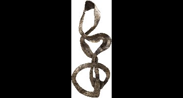 PTMD Wandpaneel Neven - 116x50x16 cm - Aluminium - Goud