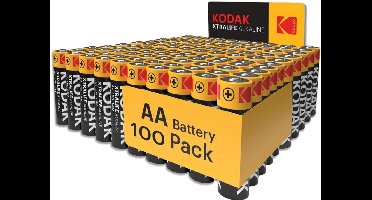 Kodak XTRALIFE Alkaline batterij AA 100 pack