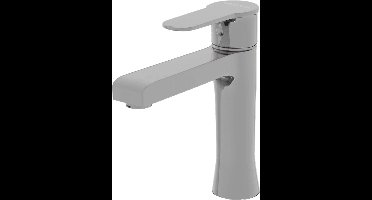 Wastafelkraan RING | CHROME | inclusief aansluitslangen