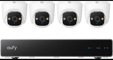 Eufy E41 4K PoE Camera Systeem & NVR | PTZ Bewakingscamera’s