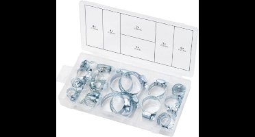 KS Tools 26-delige Slangklemmenset 16-40 mm