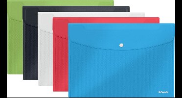 Esselte VIVIDA PP documentenenvelop - A5 - Makkelijk voor Onderweg - Assorti