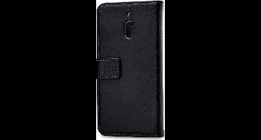 Mobilize Telefoonhoesje geschikt voor Nokia 2 Hoesje | Mobilize Classic Gelly Wallet Bookcase Portemonnee | Pasjeshouder voor 2 Pasjes | Telefoonhoesje voor Pinpas / OV Kaart / Rijbewijs - Zwart