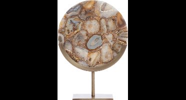 Light & Living - Ornament GOUYA - 25x10x35cm - Geel