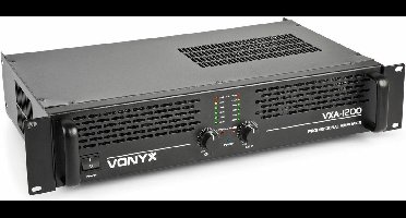 Vonyx VXA-1200 versterker 2x 600W met brugschakeling