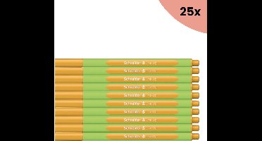 25x Fineliner Schneider Line-Up 0 - 4mm vulcan-yellow