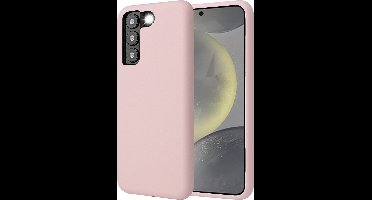 Hoesje geschikt voor Samsung Galaxy S24 - Mat Back Case Roze
