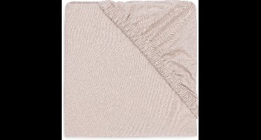 Jollein Baby Hoeslaken Boxmatras Jersey - Ø95cm - Nougat