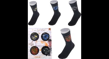 Harry Potter Sokken 4 Paar - Maat 36-41