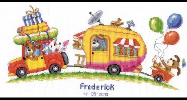 borduurpakket 75.746 "op vakantie", geboorte