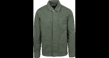 King Essentials The Benjamin Overshirt Olijfgroen - Maat XL - Heren