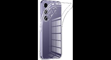 Hoesje voor Samsung Galaxy S24 Plus backcover Shockproof siliconen Transparant