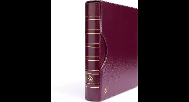 Ringband met cassette Grande Classic rood - geschikt voor A4 formaat