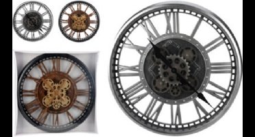 WANDKLOK PP MET ROTEREND UURWERK