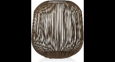 Windlicht Flo 27cm champagne goud