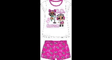 LOL Surprise Shortama / Zomer Pyjama - roze - maat 104