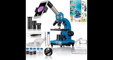 Bresser Junior Biolux SEL Studenten Microscoop - Blauw