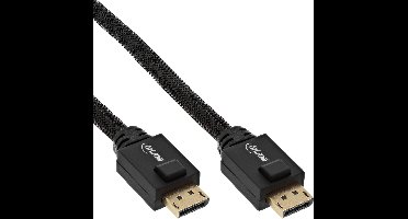 Actieve premium DisplayPort kabel - versie 1.2 (4K 60Hz) / zwart - 20 meter