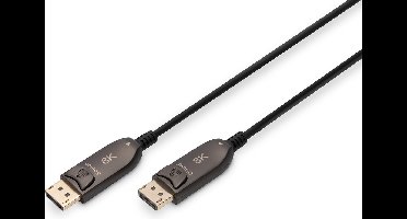 Digitus AK-340107-100-S DisplayPort kabel 10 meter Zwart
