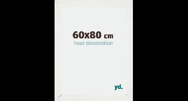 Your Decoration - Fotolijst 60x80 cm - MDF - Wit Geveegd - Mura