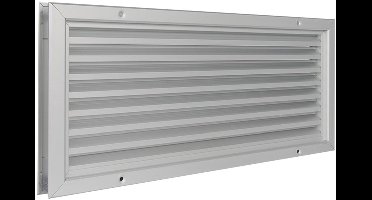 Nedco BV Deurventilatierooster 545x245mm aluminium geanodiseerd