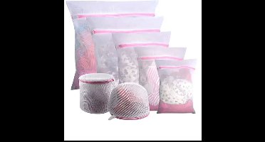 New Age Devi - Waszakken Set van 7 voor Wasgoed - Waszakje Lingerie - Waszak bh - Wasnet Groot Bescherm je Wasgoed met deze Set van 7 Waszakken - Lingerie Waszakje - Bh Waszak - Groot Wasnet