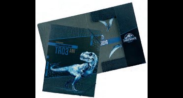 Undercover JURP0300, Conventionele hechtmap, A4, Zwart, Blauw, Elastische band