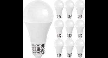 LED Lamp 10 Pack - E27 Fitting - 12W - Warm Wit 3000K
