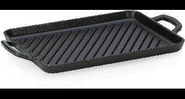 Grillplaat, Gietijzer, Zwart, 25 x 35 cm - Kela | Calido