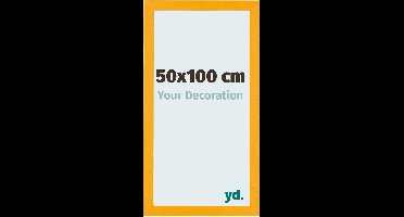 Your Decoration - Fotolijst 50x100 cm - MDF - Geel - Mura