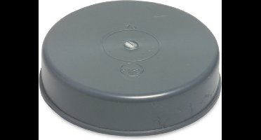 Pvc riool eindkap 125mm lijmmof