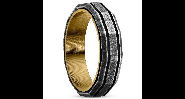 Pearce Recta Vintage en Goudkleurige Ring