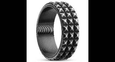 Pearce Pyramis Vintage en Zwarte Ring