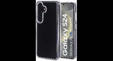 Mobiparts hoesje geschikt voor Samsung Galaxy S24 - Hardcover - Transparant