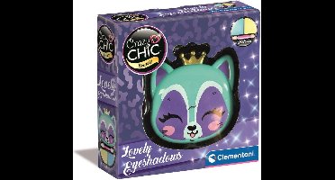 Clementoni - Crazy Chic - Lovely Oogschaduw - Vos - Make-up voor kinderen - vanaf 6 jaar