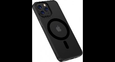 Tech-Protect - Back Cover Hoesje Geschikt voor iPhone 13 met MagSafe - Mat Zwart