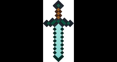 Minecraft Diamond Sword Light – Officieel Gelicentieerde Lamp met 3 Lichtmodi, USB‑C of Batterijvoeding, Gamer Kamerdecoratie- Paladone