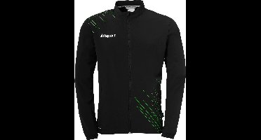 Uhlsport Score 26 Evo Presentatiejack Kinderen - Zwart / Fluo Groen | Maat: 164