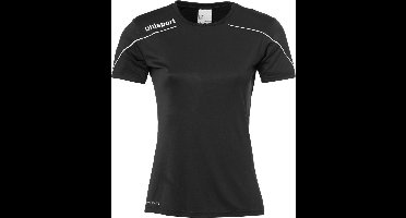 Uhlsport Stream 22 Shirt Korte Mouw Dames - Zwart / Wit | Maat: XXL