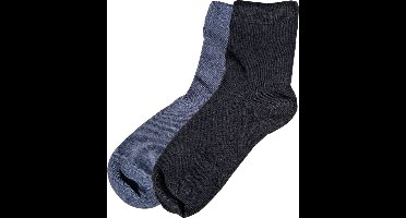 green-goose® Luxe Bamboe Sokken Heren - 2 Paar - Zwart - 44-46 - 95% Bamboe - Hypoallergeen, zacht, duurzaam en comfortabel