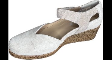 Durea Bandschoen 5752 585 0986 Licht Taupe Wijdte H