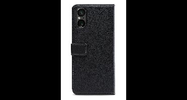 Mobilize Telefoonhoesje geschikt voor Sony Xperia 5 V Hoesje | Mobilize Classic Gelly Wallet Bookcase Portemonnee | Pasjeshouder voor 2 Pasjes | Telefoonhoesje voor Pinpas / OV Kaart / Rijbewijs - Zwart