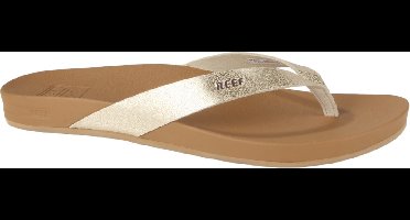 Reef Cushion Court Teenslippers - Tan/champagne