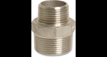 Profec Nr. 245 Verloopnippel RVS 316 1/4" x 1/8" buitendraad