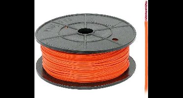 FLRY -B kabel - 1x 1,00mm - Oranje - Rol 100 meter